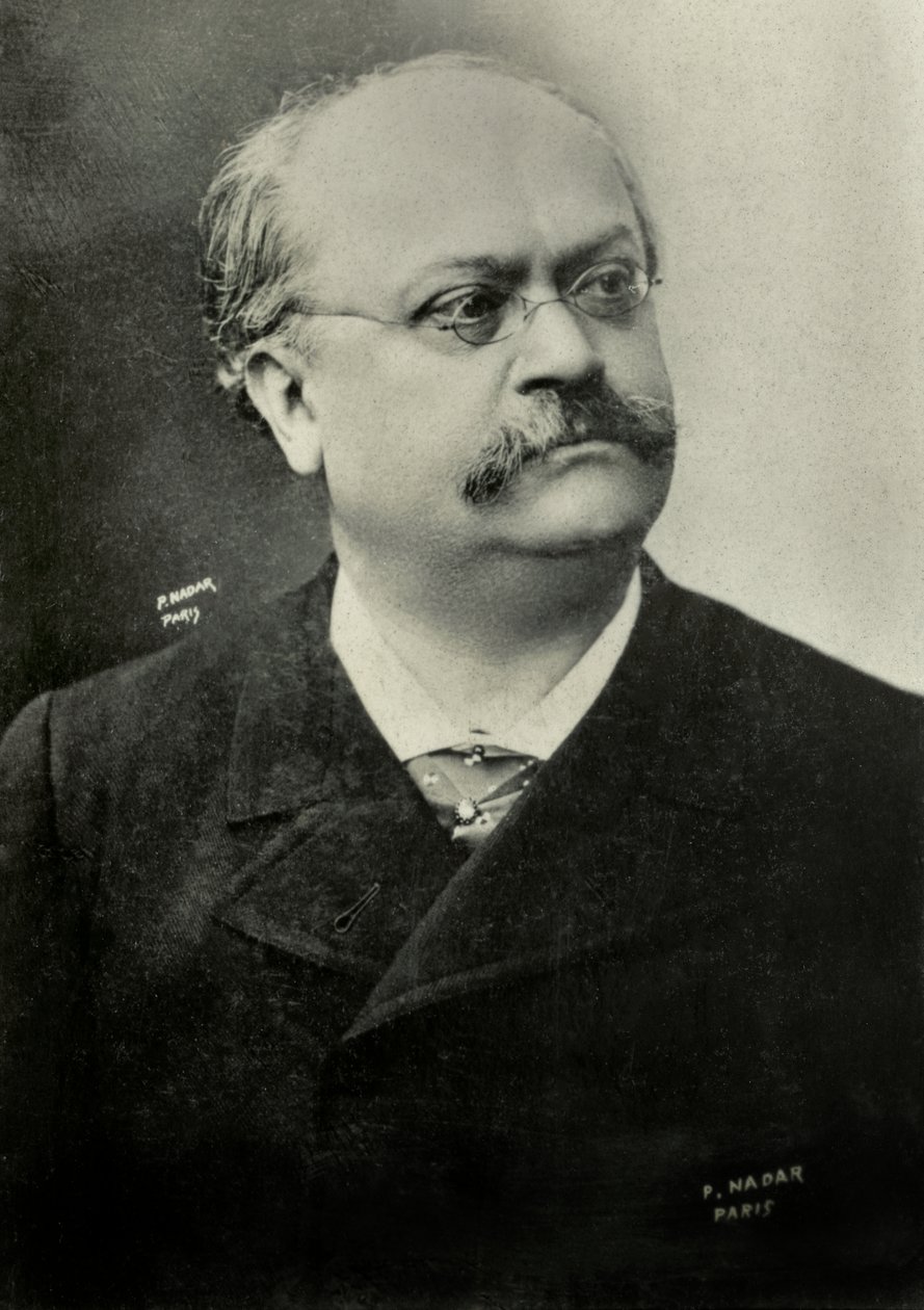 Portrét Charlese Lecocqa (foto) od Paul Nadar