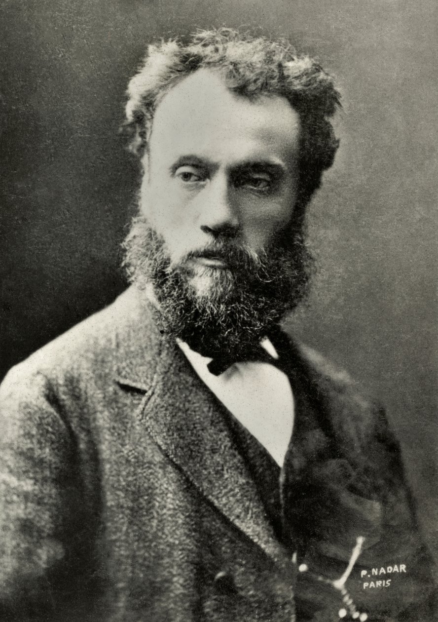 Portrét Jeana Paula Laurense (foto) od Paul Nadar