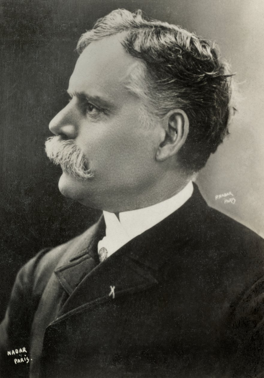 Portrét Julese Chereta (foto) od Paul Nadar