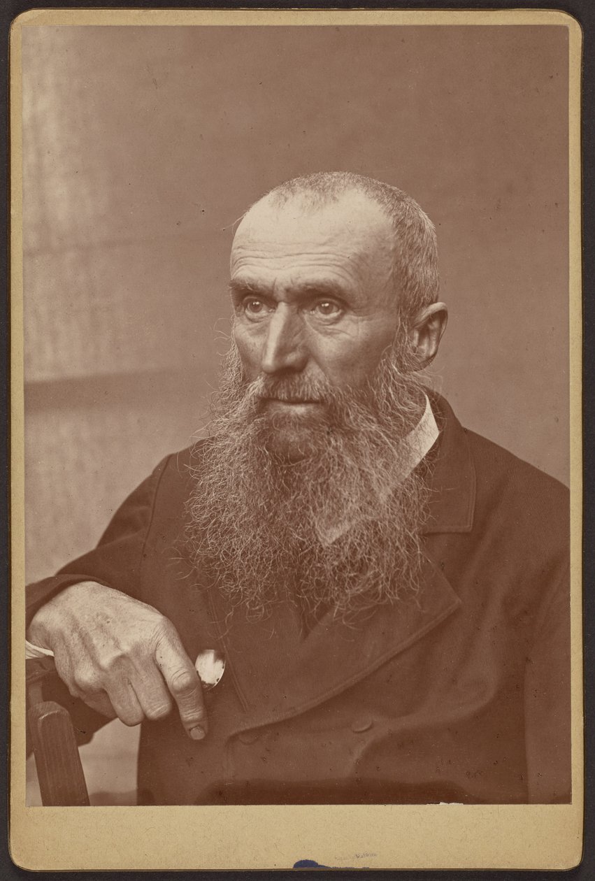 Portrét muže s licousy a vousy od Paul Nadar