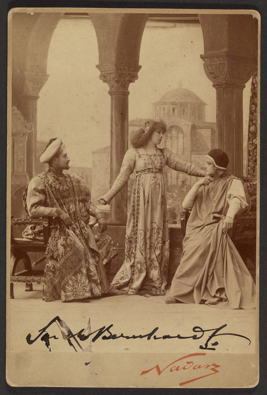[Sarah Bernhardt jako Gismonda] od Paul Nadar