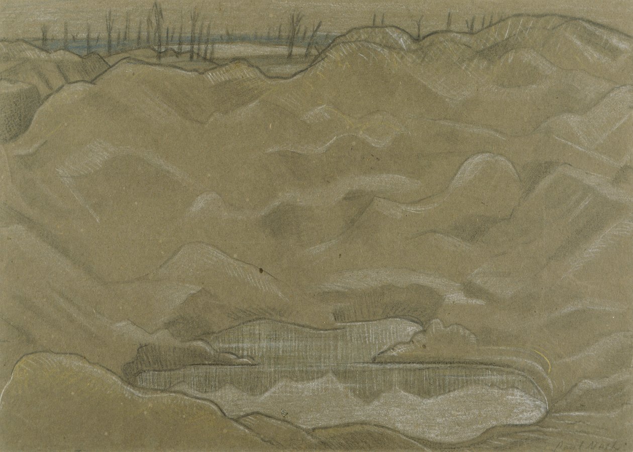 Shell Crater od Paul Nash
