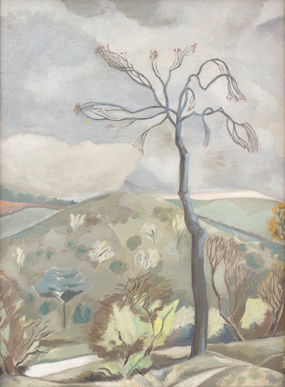 Podzimní krajina od Paul Nash