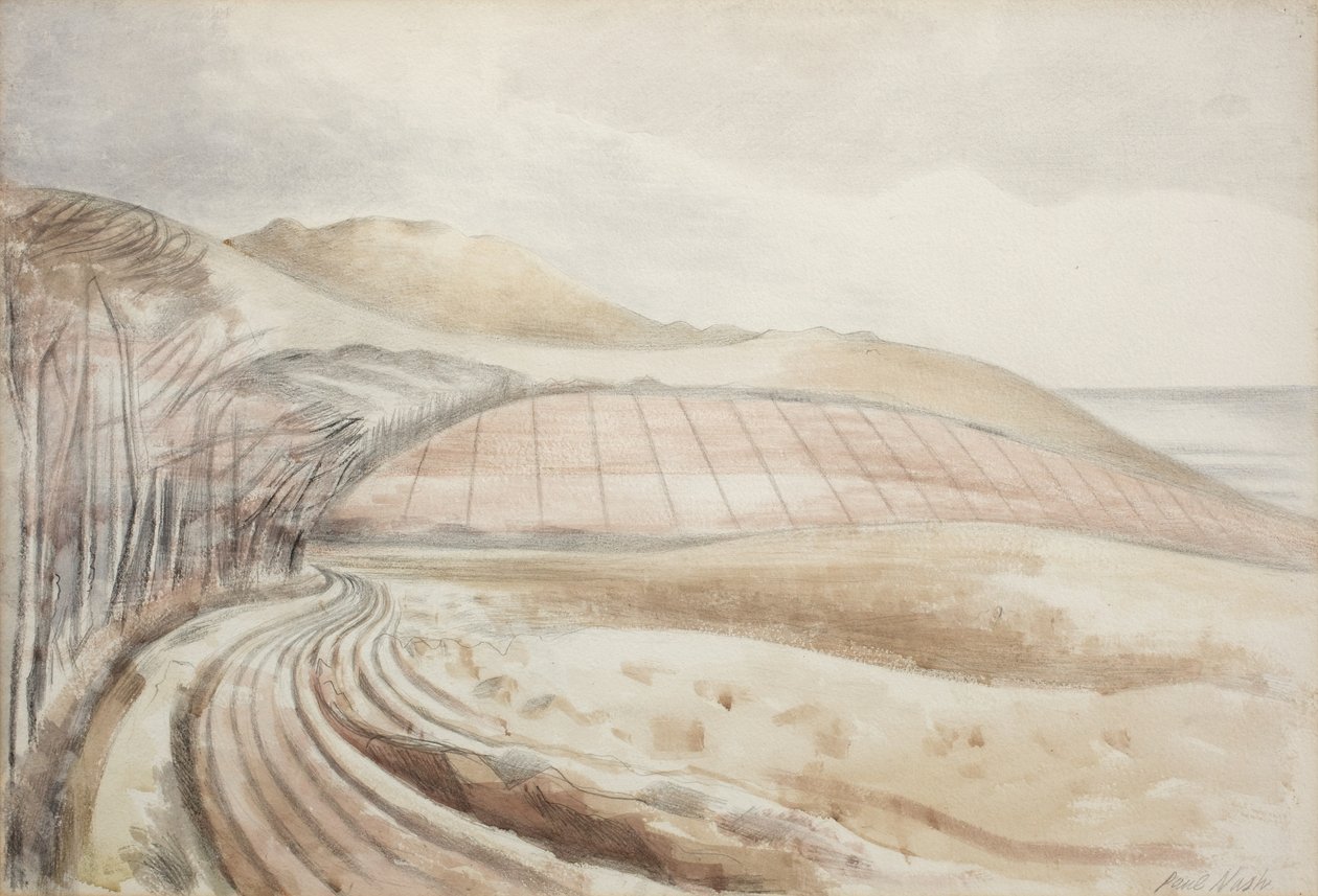 Krajina Dorset od Paul Nash
