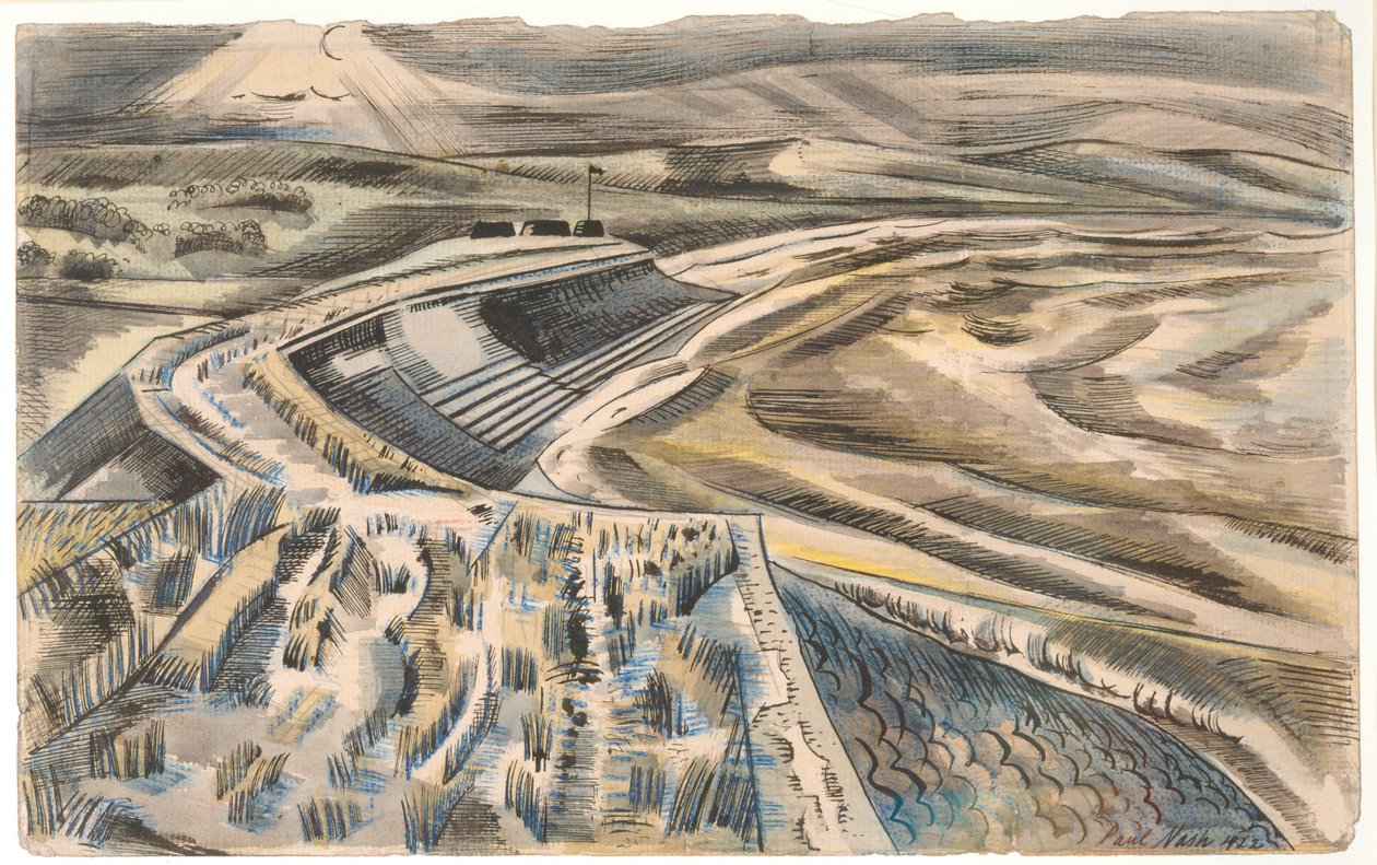 Dymchurch, Kent od Paul Nash