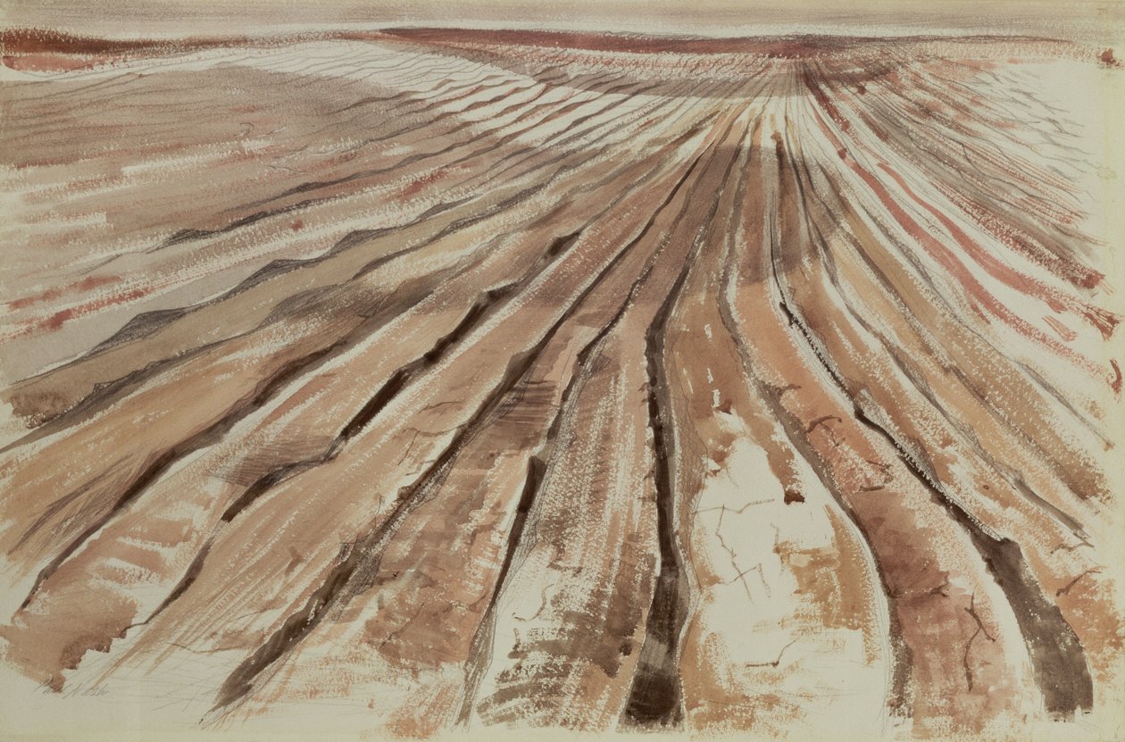 Země, nebe od Paul Nash