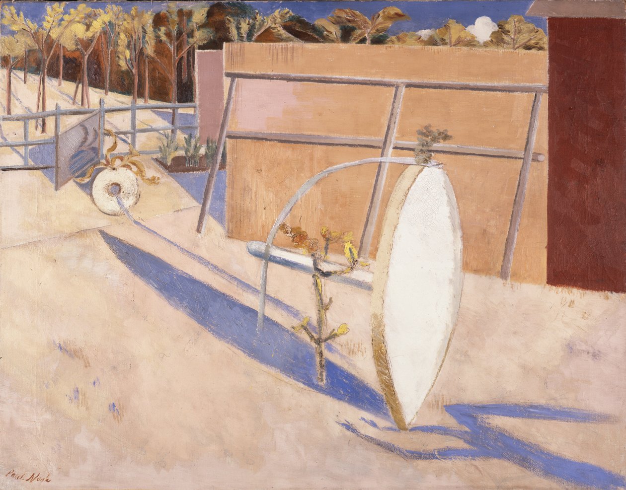The Archer, cca 1930-42 (olej na plátně) od Paul Nash