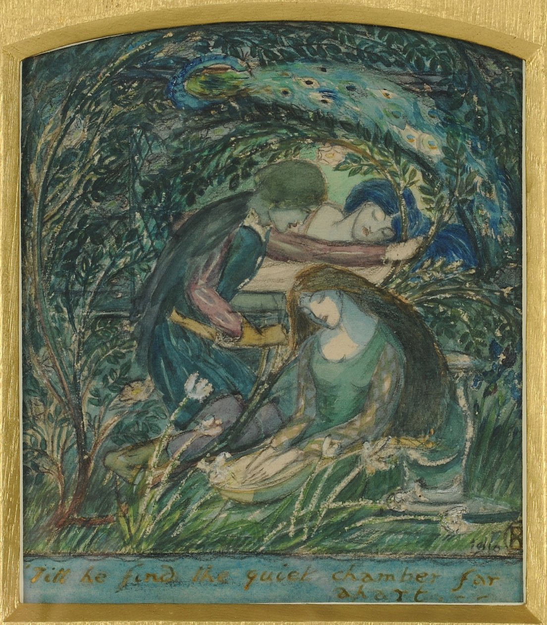 Spící kráska od Paul Nash