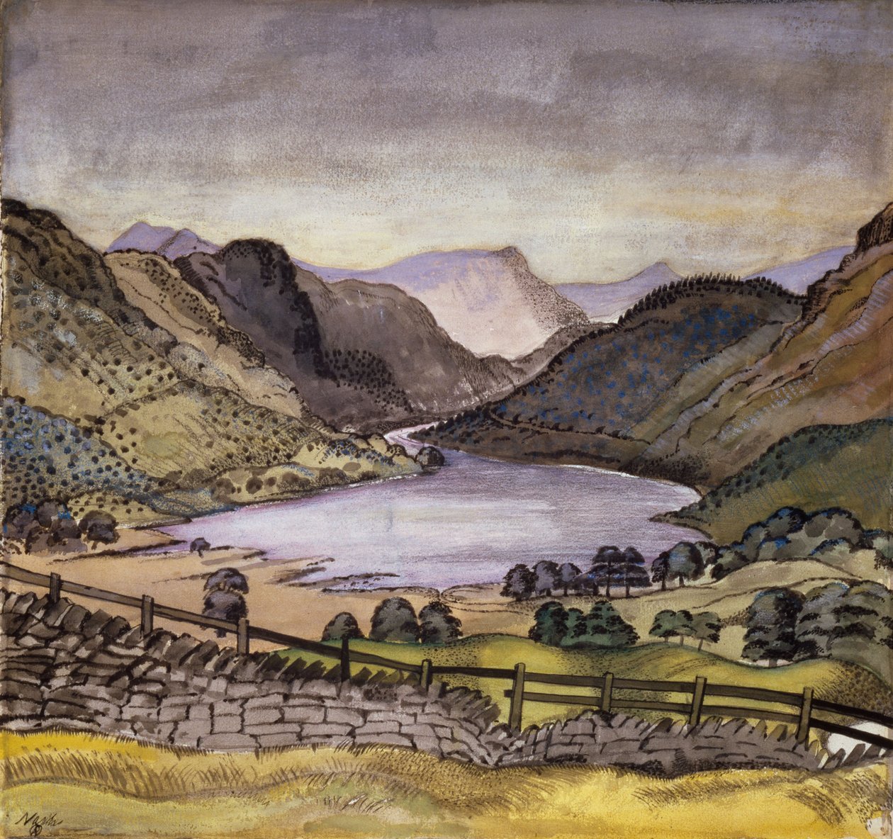 Thirlmere od Paul Nash