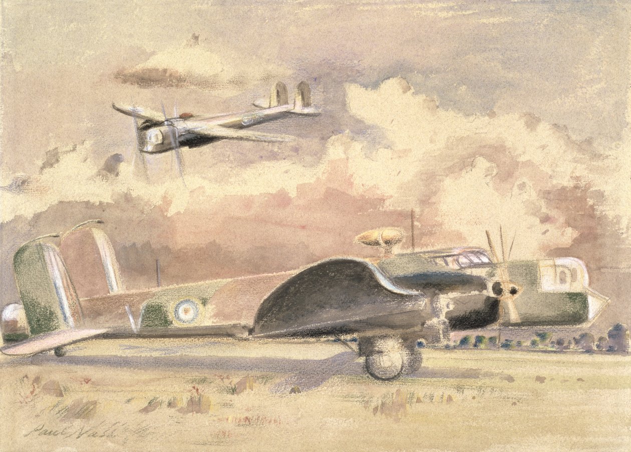 Whitley Bombers Sunning od Paul Nash