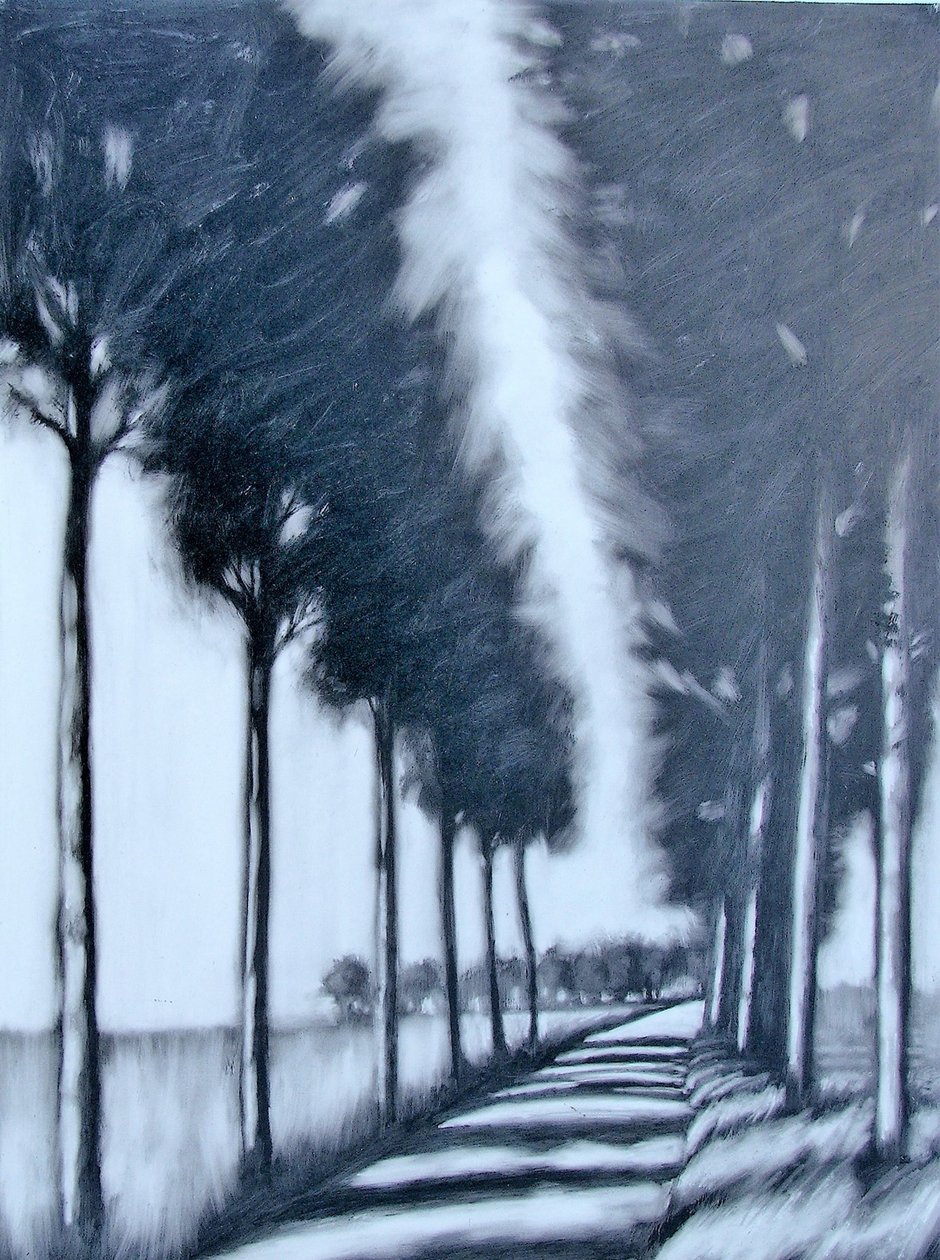 Avenue (akryl na palubě) od Paul Powis