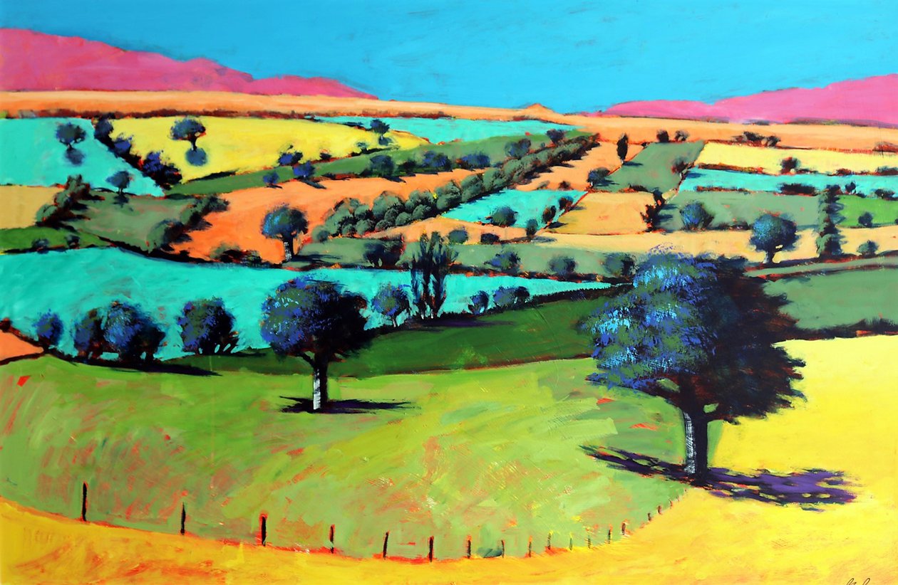 Coombe (akryl na palubě) od Paul Powis