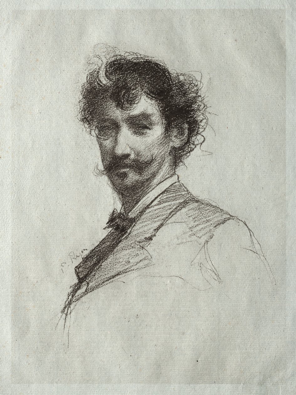 James McNeill Whistler s White Lock a Monoklem od Paul Rajon