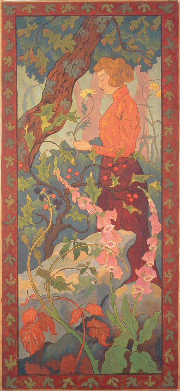 Náprstníky, 1899 od Paul Elie Ranson