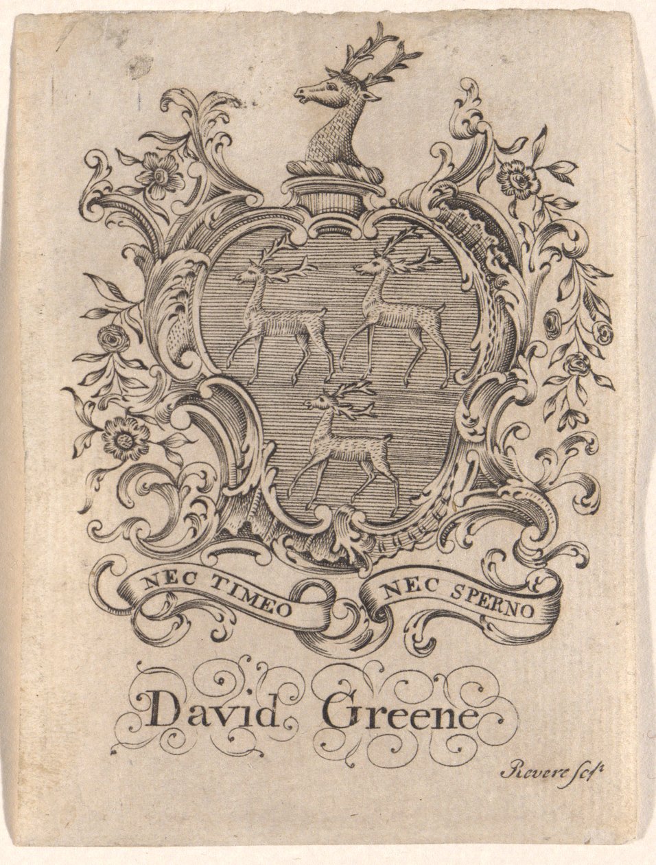 Knihovna Davida Greena od Paul Revere