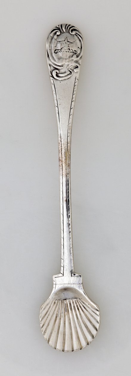 Lžíce hořčice nebo soli, 1781 od Paul Revere