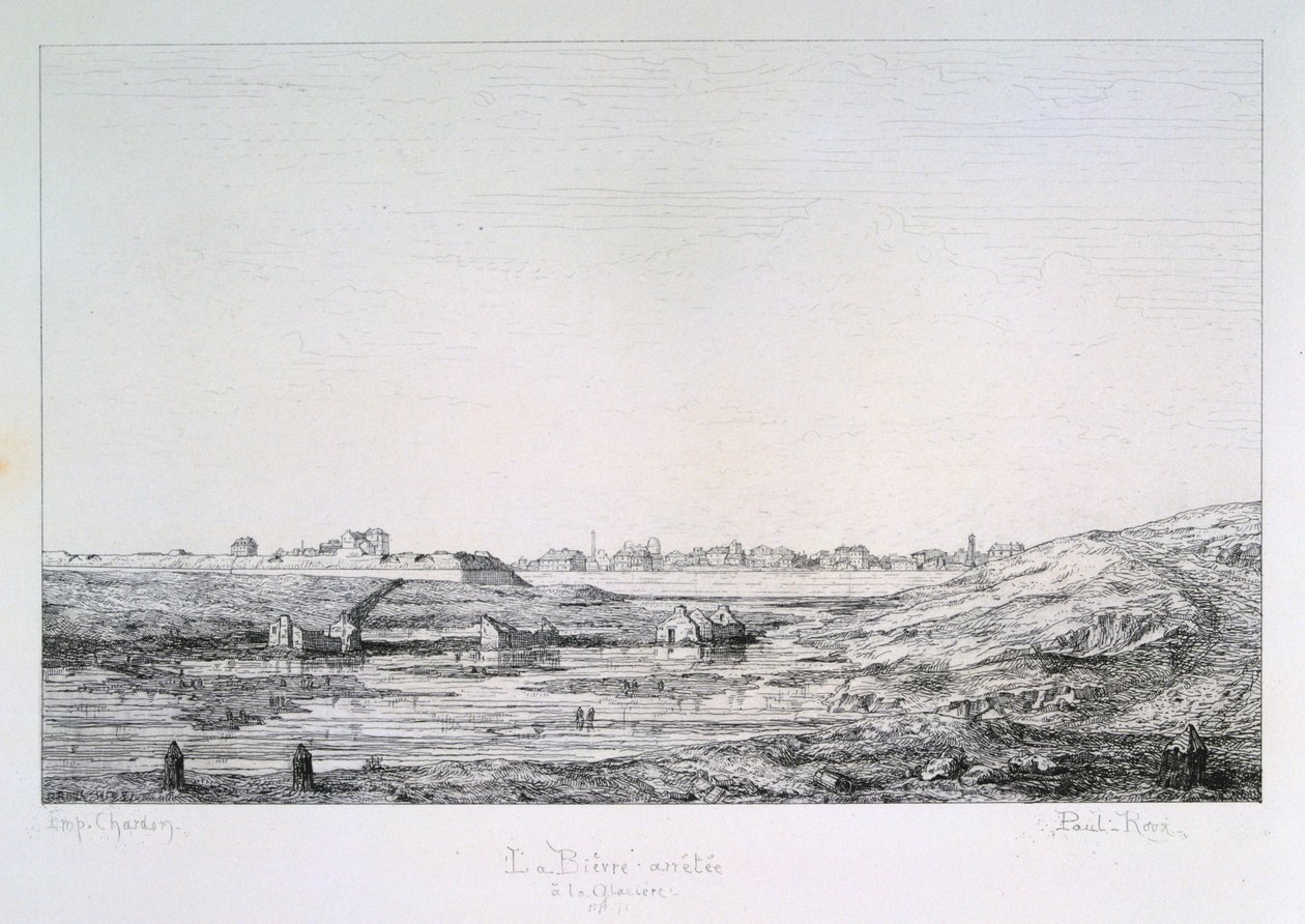 Siege of Paris, 1870-1871 od Paul Roux