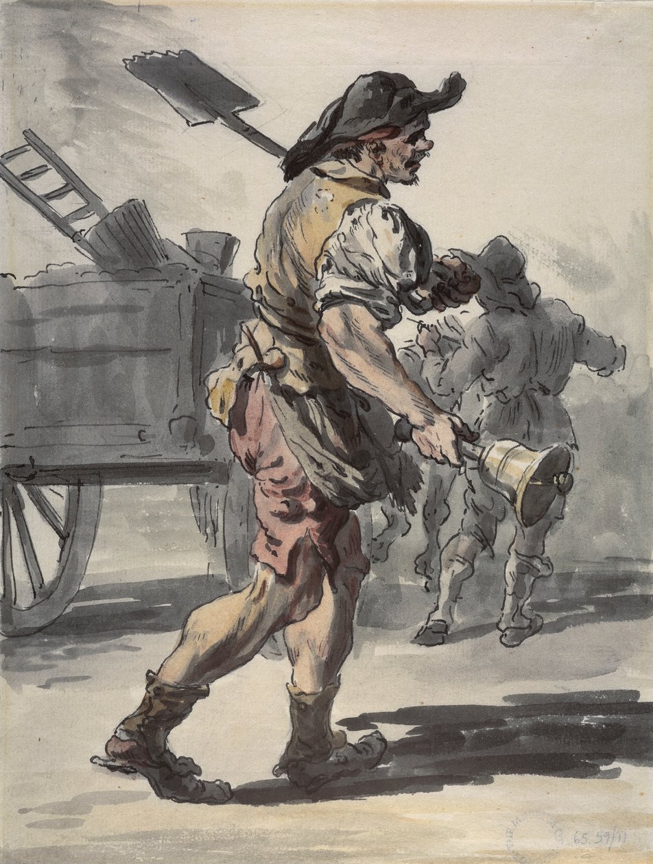 Londýnský uhlíř, 1759 od Paul Sandby