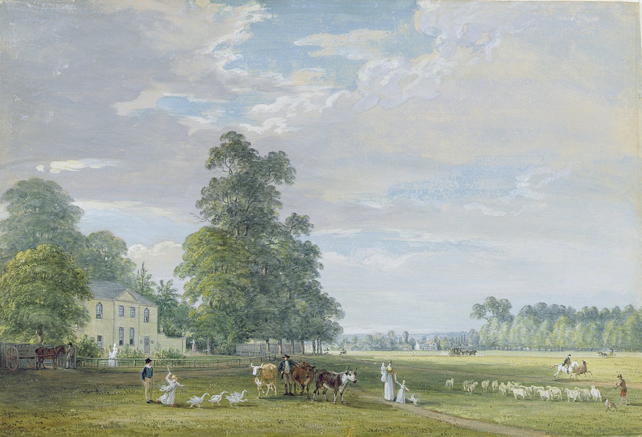 Englefield Green, poblíž Egham od Paul Sandby
