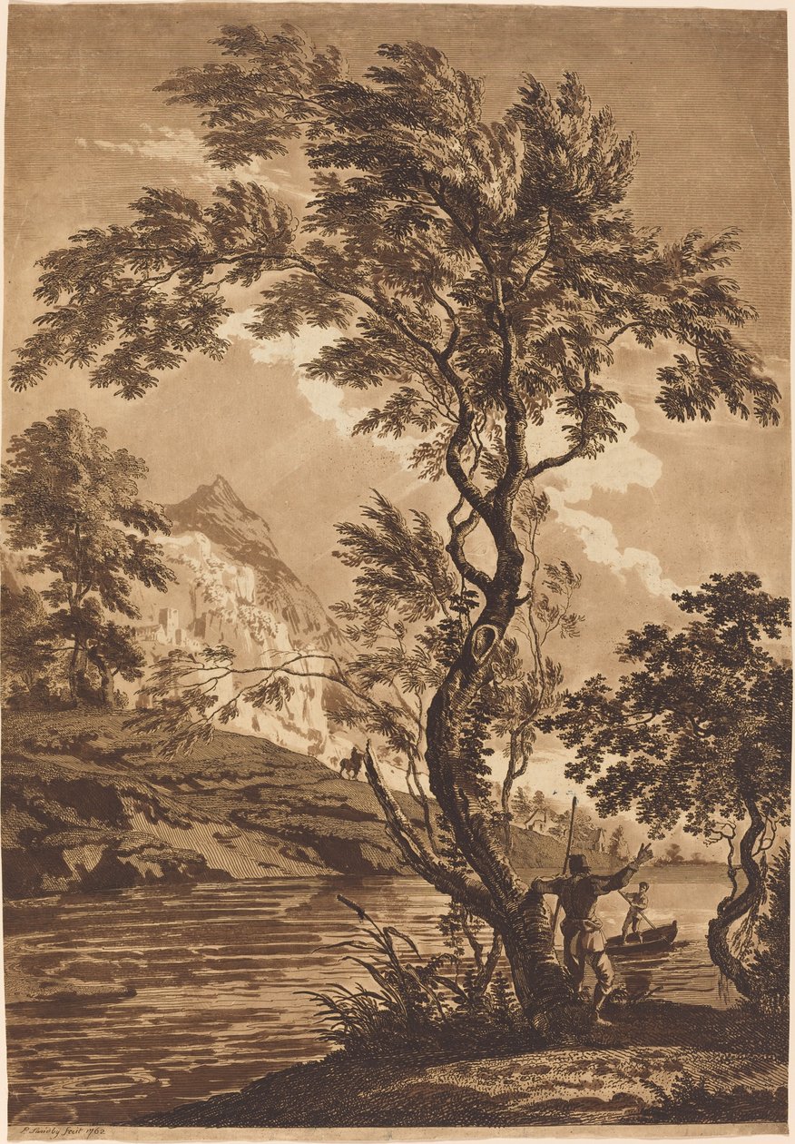 Italská krajina od Paul Sandby