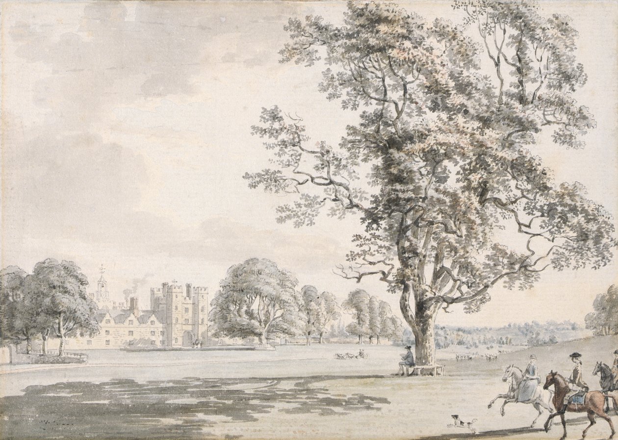 Park Knole od Paul Sandby