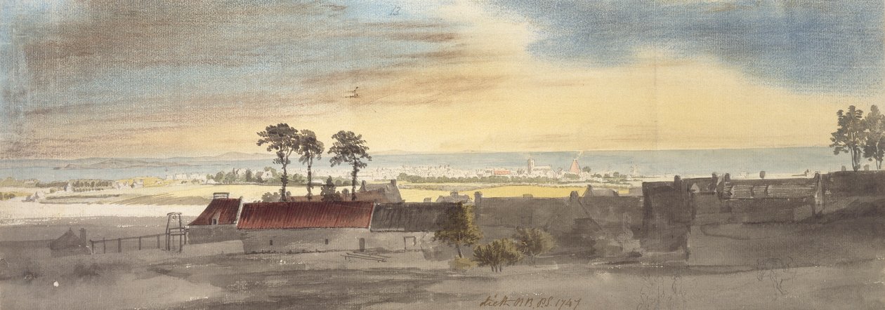 Leith, 1747 od Paul Sandby