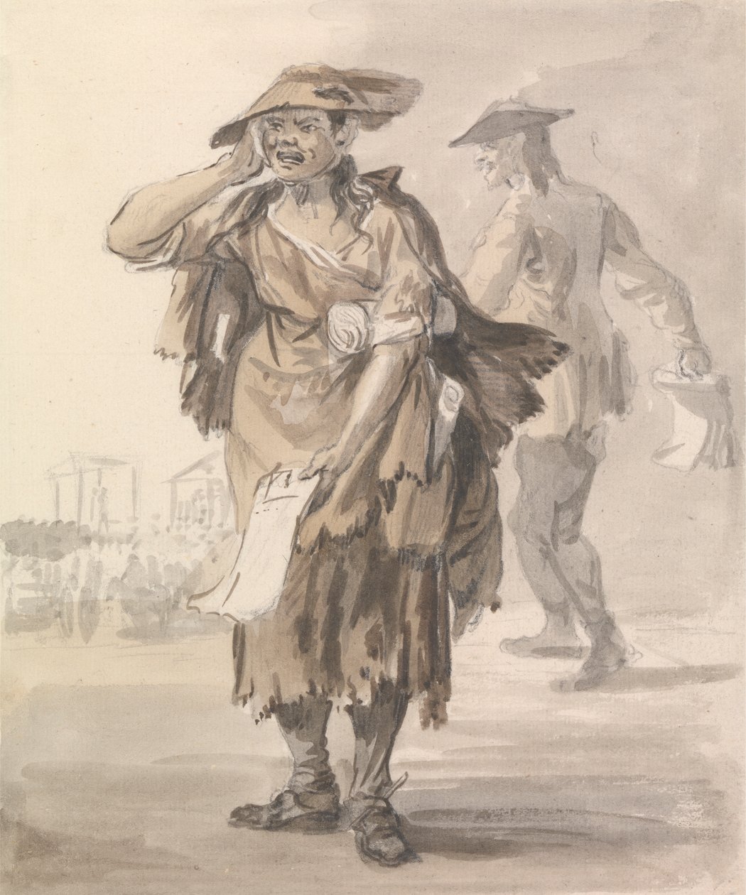 London Cries: Last Dying Speech and Confession od Paul Sandby