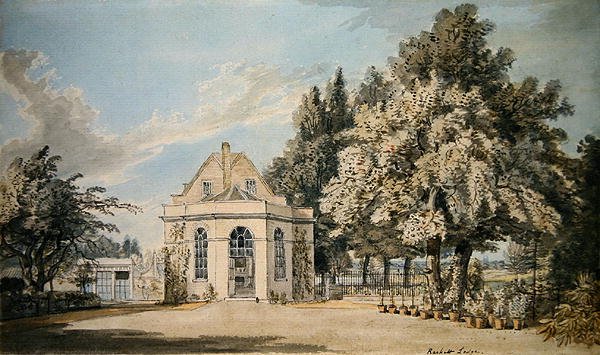 Rackett Lodge, Wandsworth (akvarel přes tužku na papíře) od Paul Sandby