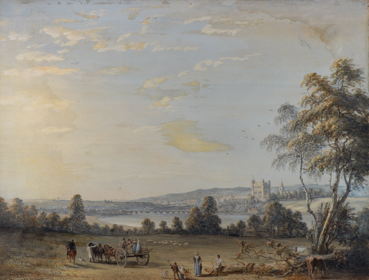 Rochester od Paul Sandby