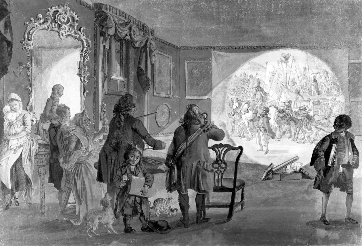 Kouzelná lucerna od Paul Sandby