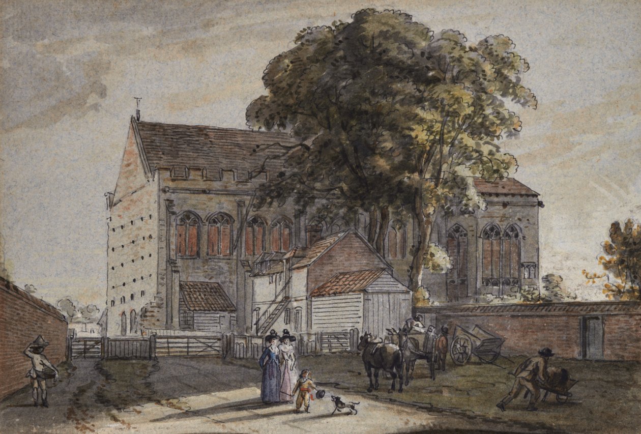 Elthamský palác, Kent od Paul Sandby Munn