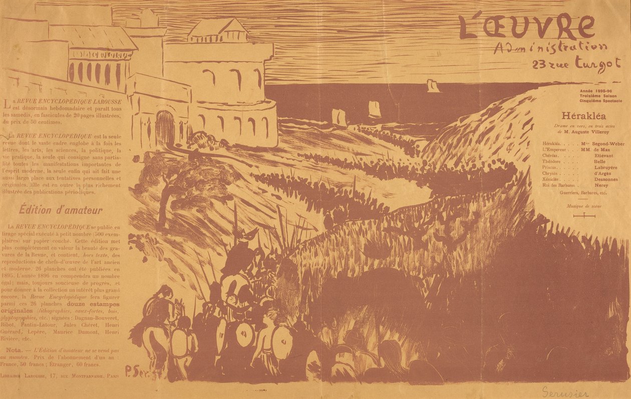 Heraklea od Paul Sérusier