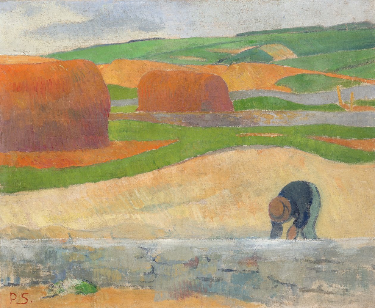 Sběrač mořských řas od Paul Sérusier