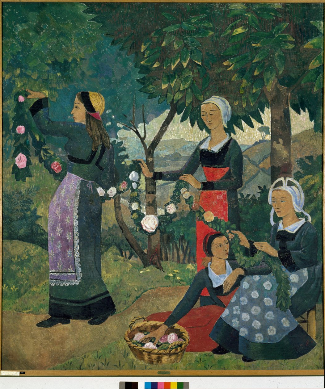 Věnec z růží od Paul Sérusier