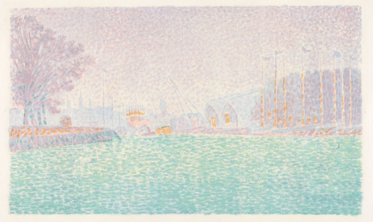 Ve Flushingu od Paul Signac