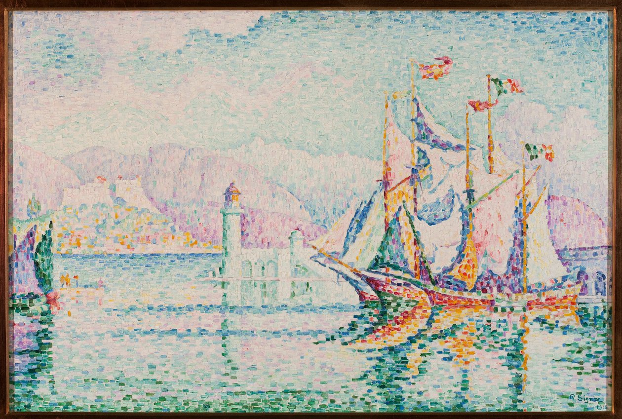 Antibes – Ráno od Paul Signac