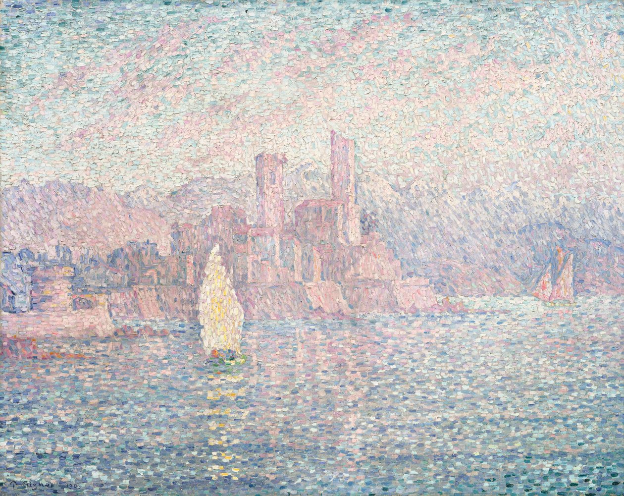 Antibes, ráno, 1903 od Paul Signac