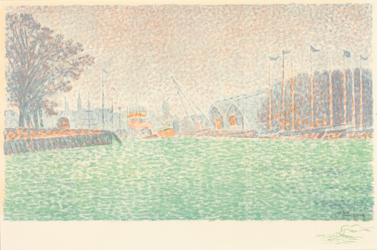 Ve Flushingu od Paul Signac