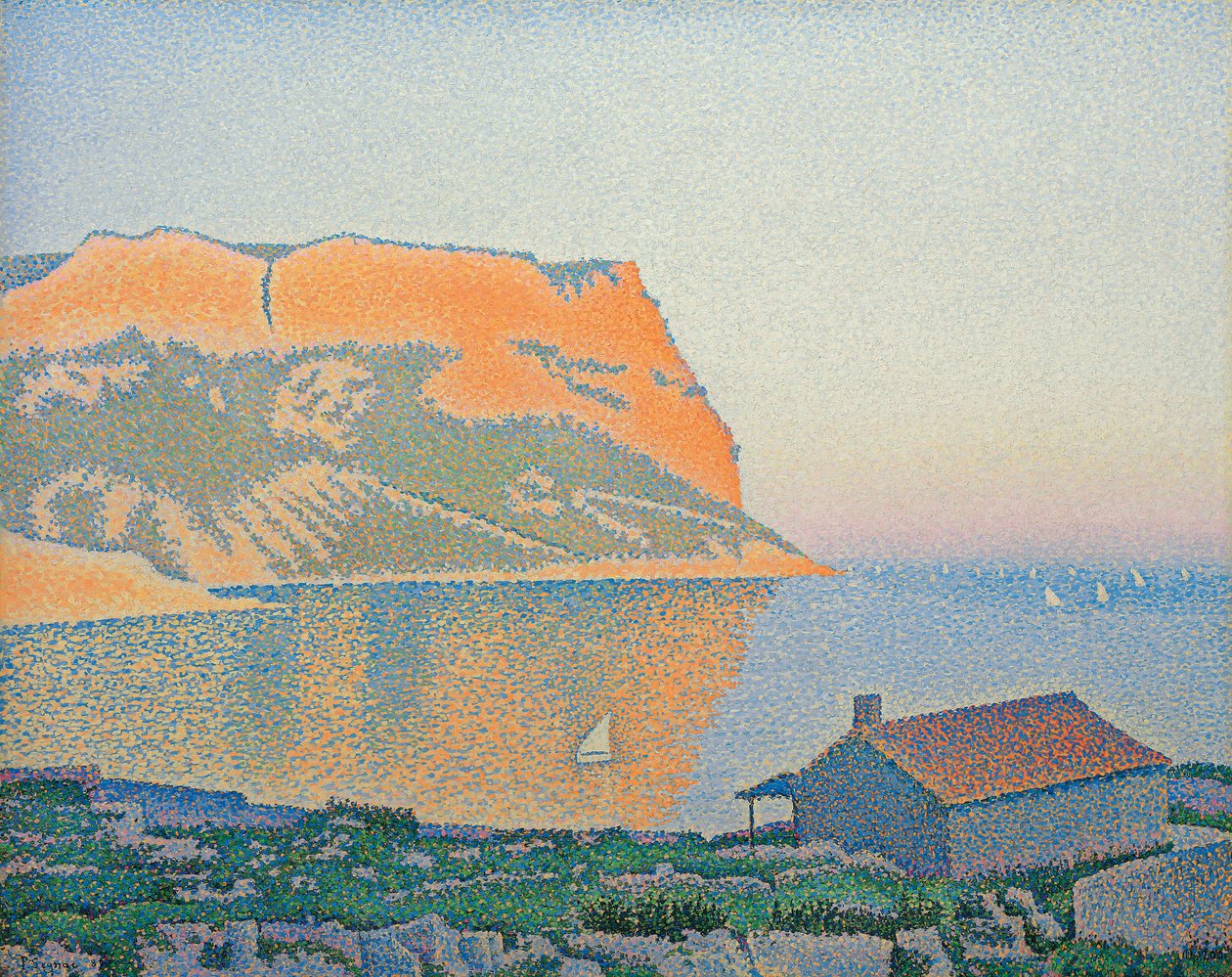 Cape Canaille, Cassis, 1889 od Paul Signac