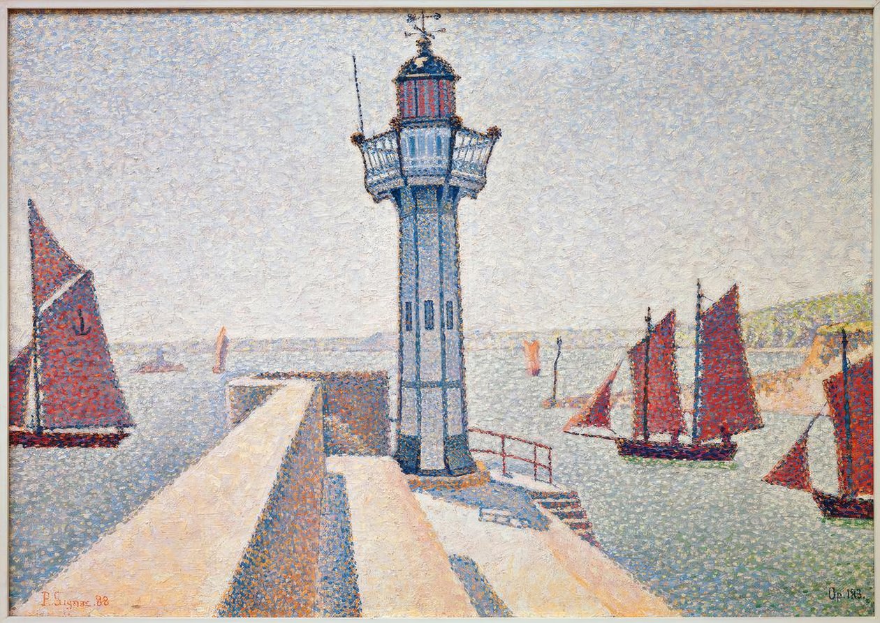Maják Portrieux od Paul Signac