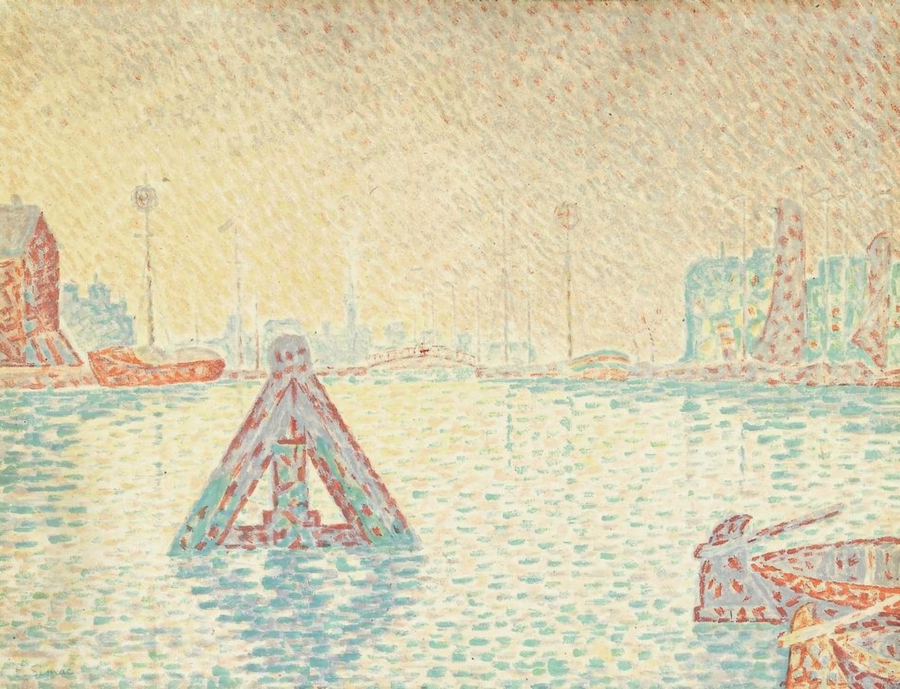 V Holandsku - La Balise od Paul Signac