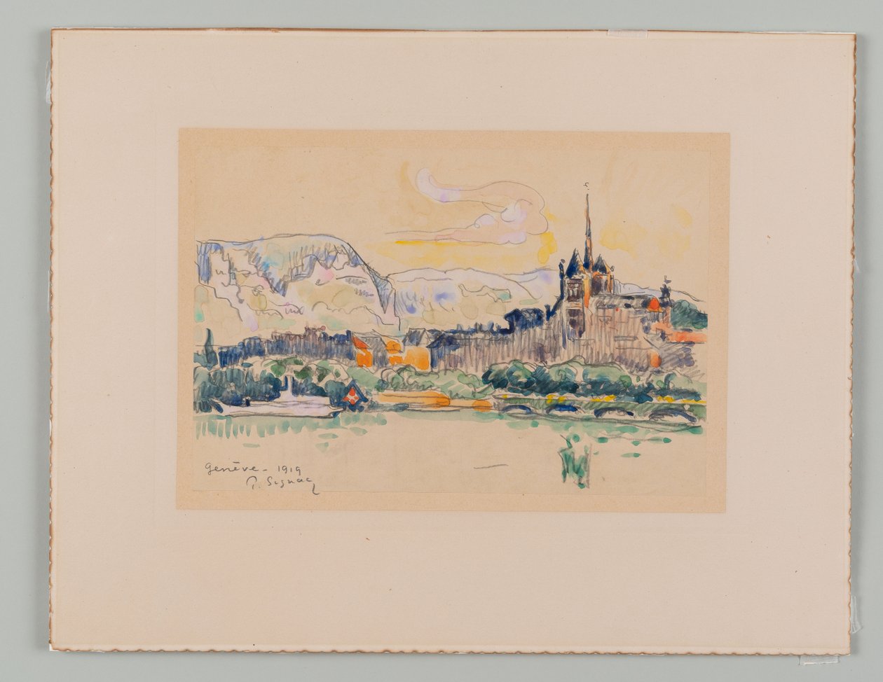Ženeva od Paul Signac
