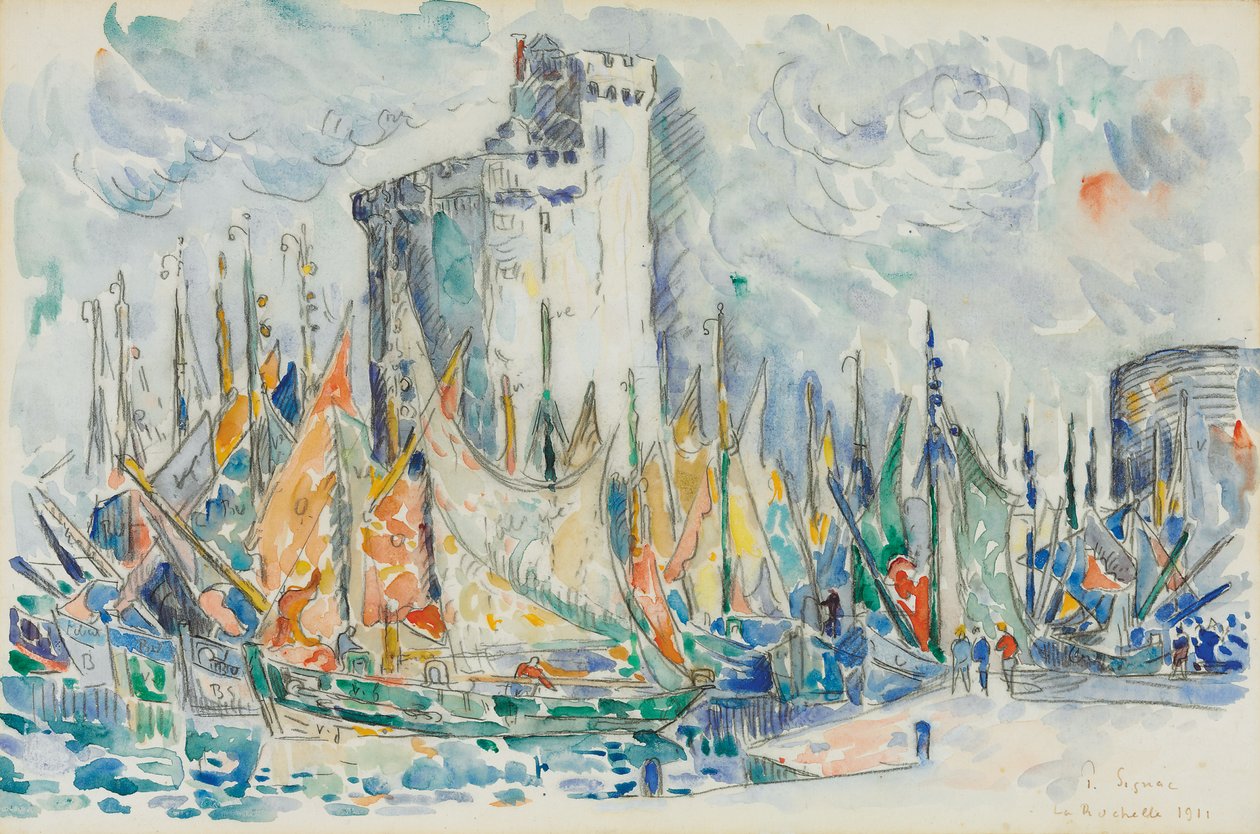 La Rochelle, 1911 od Paul Signac