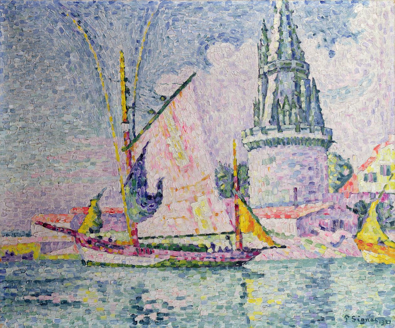 La Rochelle, proviantní věž od Paul Signac
