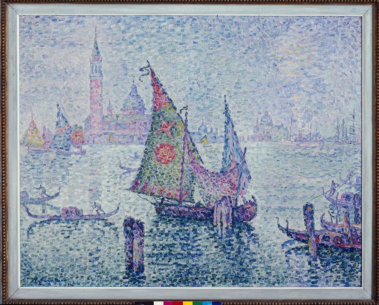 Zelená plachta, Benátky od Paul Signac