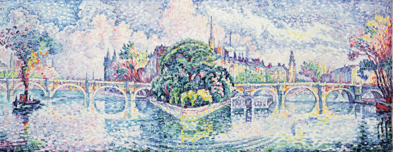 Zahrada Vert-Galant, c. 1928 od Paul Signac