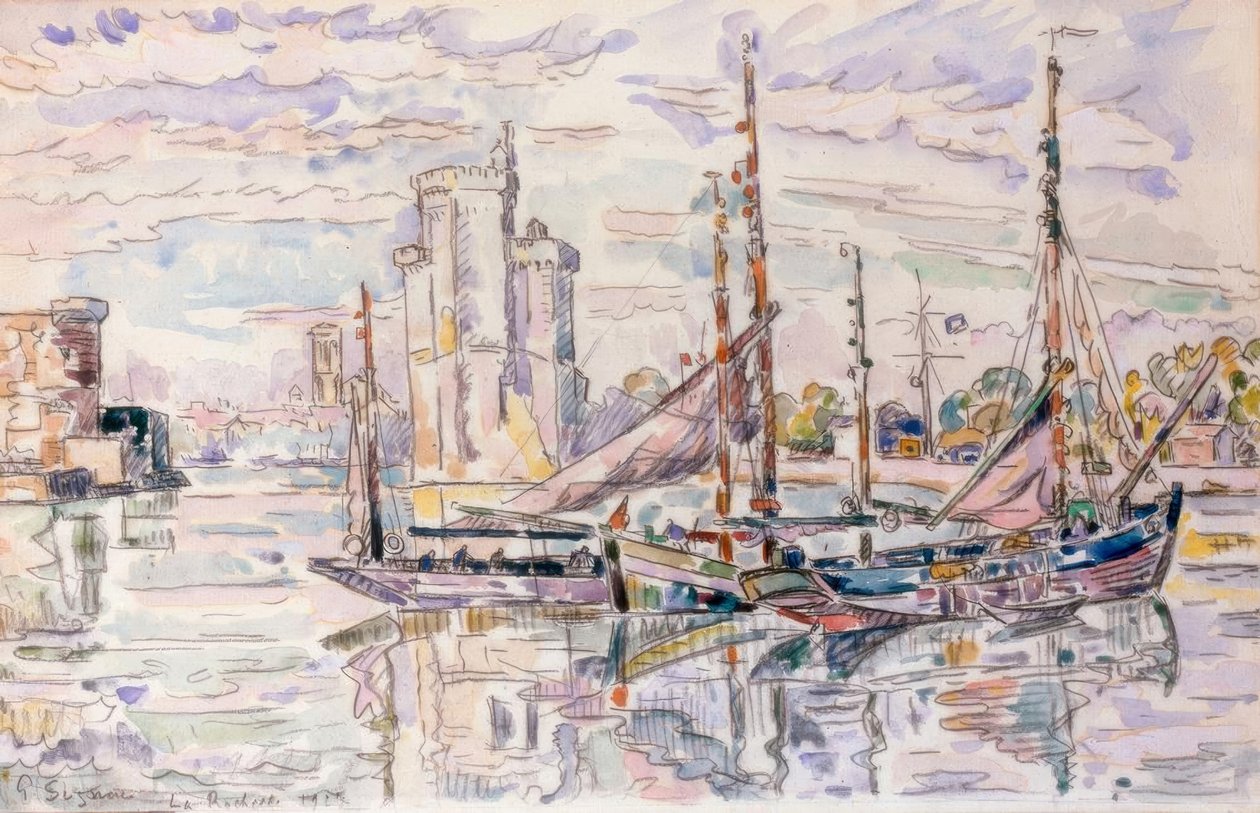 Přístav La Rochelle od Paul Signac