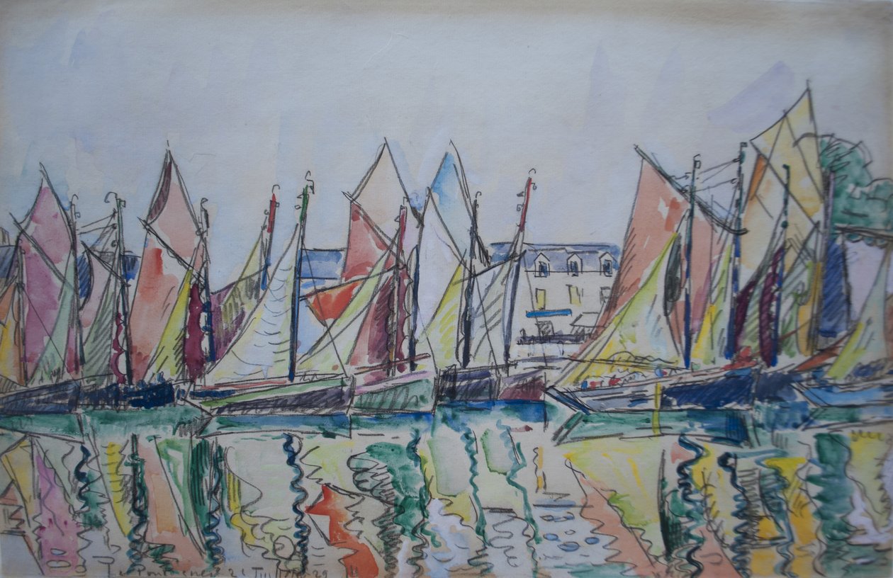 Pouliguen, 1929 od Paul Signac