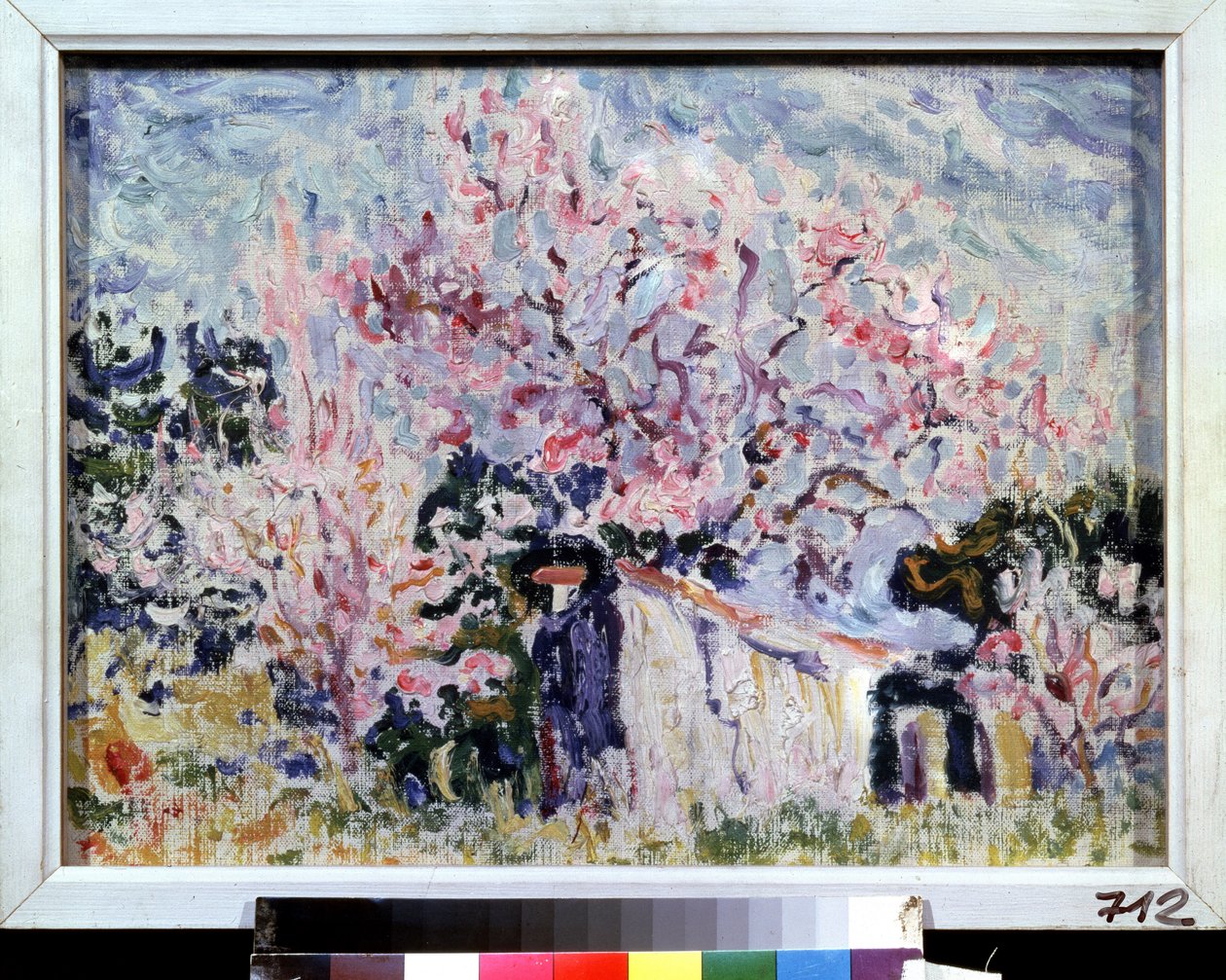 "Jaro v Provence" (Jaro v Provence) Malba Paula Signaca (1863-1935) 1903 Puškinovo muzeum, Moskva od Paul Signac