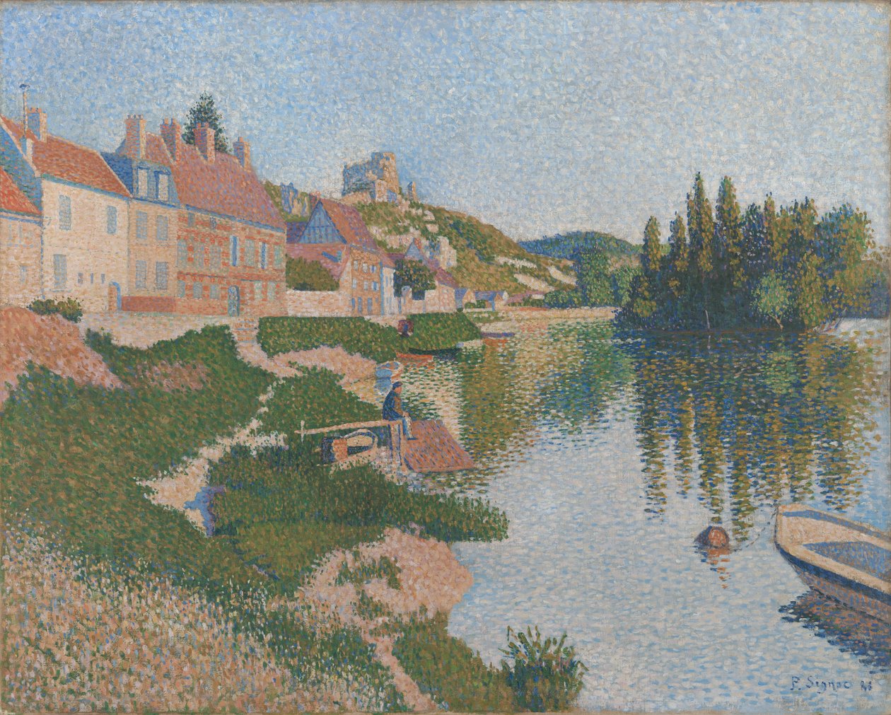 Les Andelys od Paul Signac